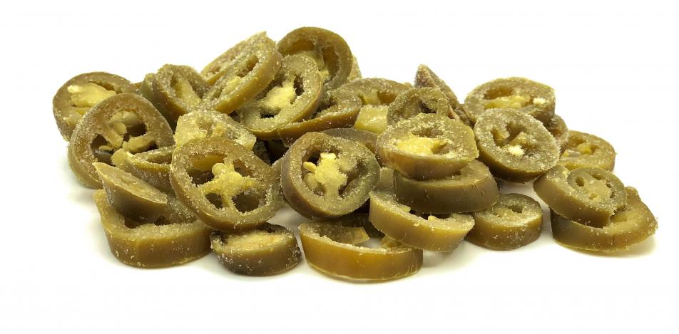 Frozen Jalapeno slices, marinated, iqf., Andreas Wendt GmbH